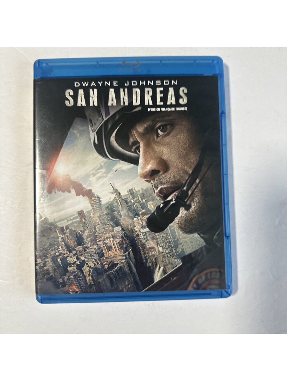 San Andreas Blu-ray 2015 Dwayne Johnson English French Version
